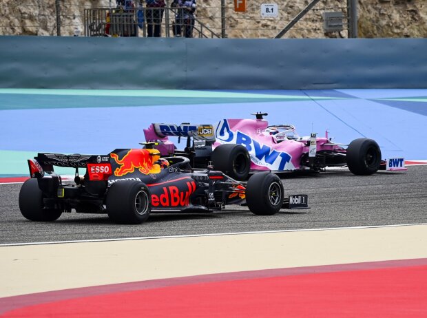 Sergio Perez, Alexander Albon Sergio Perez, Alexander Albon