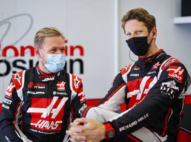 Titel-Bild zur News: Kevin Magnussen, Romain Grosjean