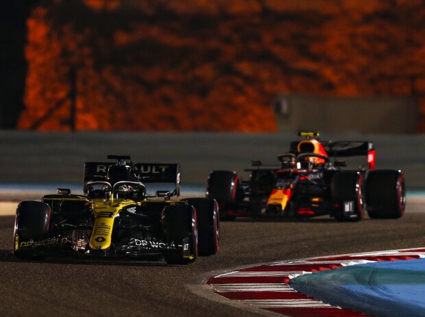 Titel-Bild zur News: Daniel Ricciardo, Alexander Albon