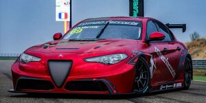 Elektrische Alfa Romeo Giulia für die ETCR-Meisterschaft