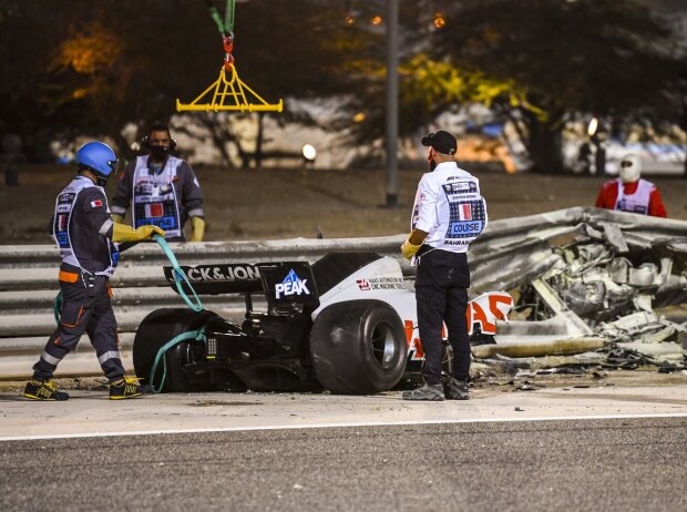 Titel-Bild zur News: Unfall von Romain Grosjean