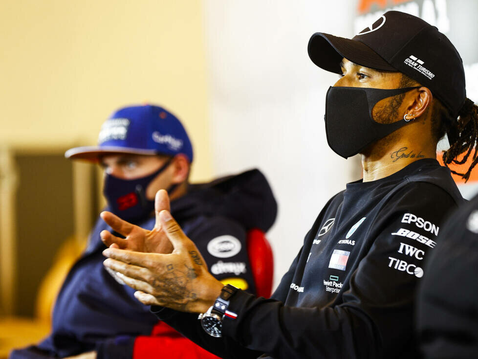 Lewis Hamilton, Max Verstappen