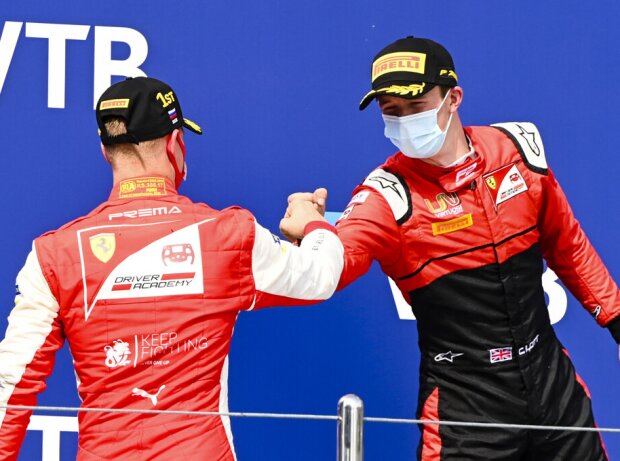 Mick Schumacher, Callum Ilott Mick Schumacher, Callum Ilott