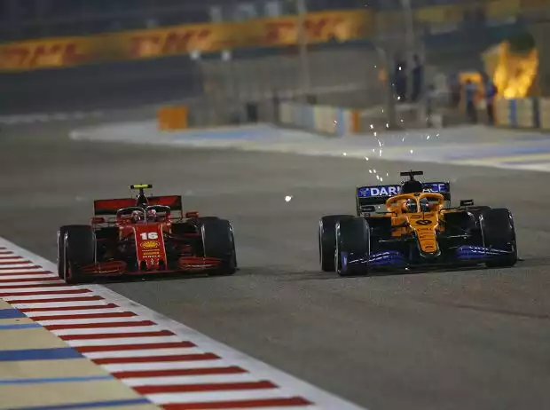 Charles Leclerc, Carlos Sainz Titel-Bild zur News: Charles Leclerc, Carlos Sainz