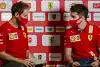 Bild zum Inhalt: Vettel und Leclerc versichern: Keine dicke Luft mehr bei Ferrari!