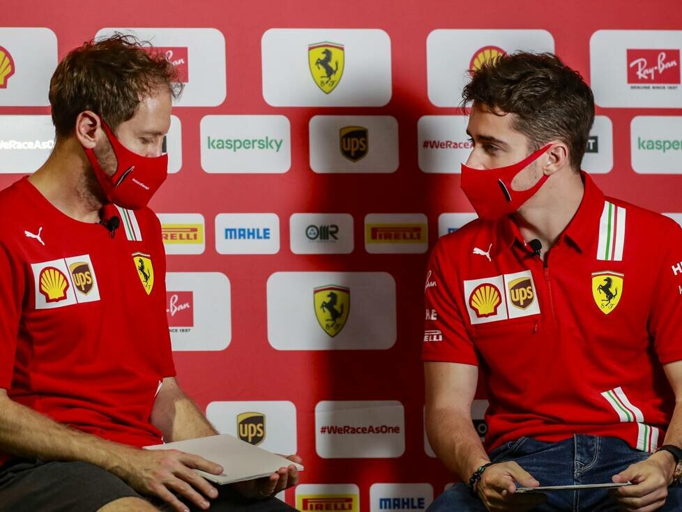 Sebastian Vettel, Charles Leclerc
