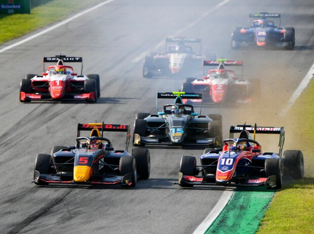 Formel-3-Action in Monza