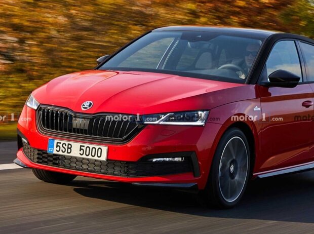 Skoda Fabia (Motor1.com Rendering 2021) Skoda Fabia (Motor1.com Rendering 2021)