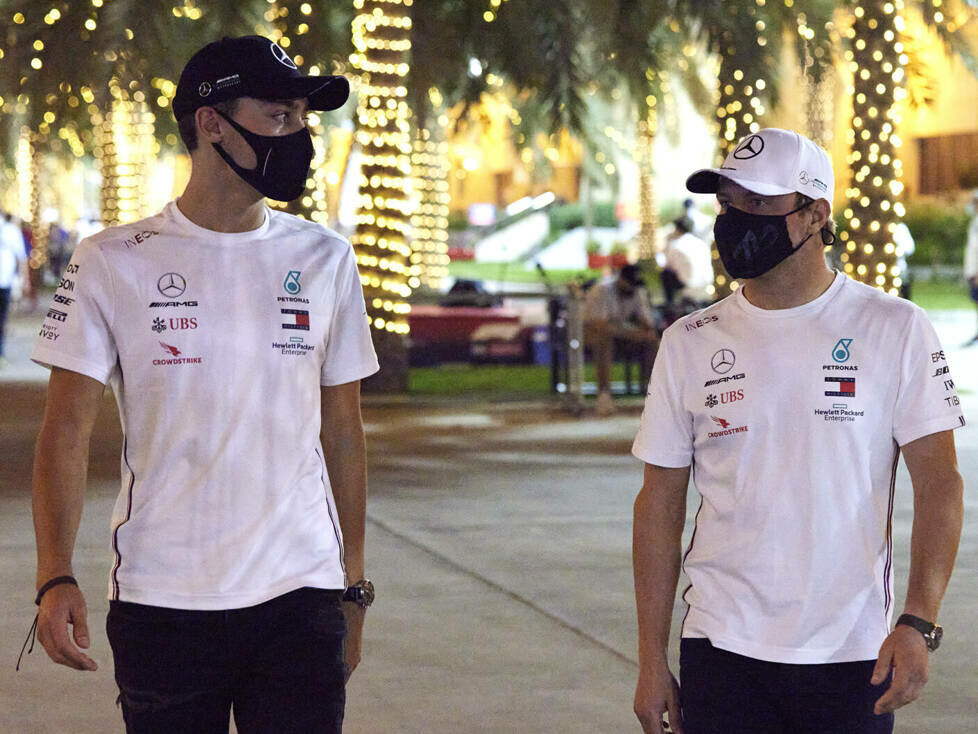 George Russell, Valtteri Bottas