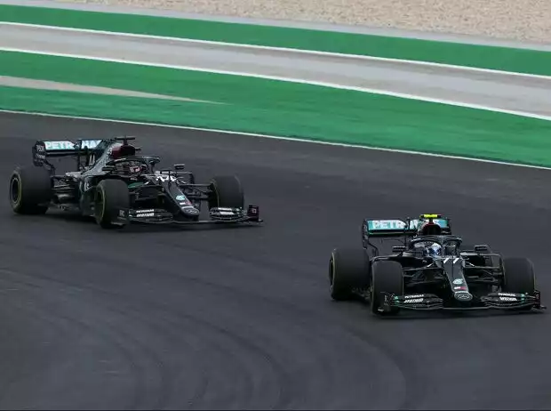 Valtteri Bottas, Lewis Hamilton Titel-Bild zur News: Valtteri Bottas, Lewis Hamilton