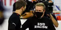 Bild zum Inhalt: Kevin Magnussen: Ich muss echt meinen Hut vor Romain ziehen!