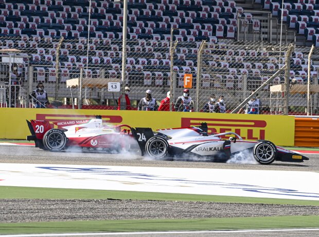 Nikita Masepin, Mick Schumacher Nikita Masepin, Mick Schumacher