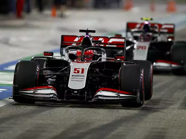 Pietro Fittipaldi, Kevin Magnussen Titel-Bild zur News: Pietro Fittipaldi, Kevin Magnussen