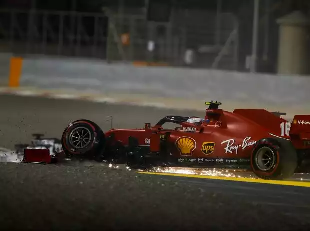 Charles Leclerc, Sergio Perez Titel-Bild zur News: Charles Leclerc, Sergio Perez