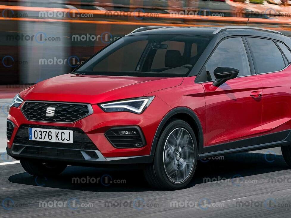 Seat Arona (2021) im Rendering