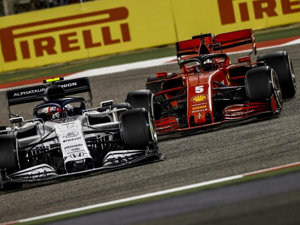 Pierre Gasly, Sebastian Vettel