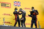 Daniel Ticktum (DAMS), Yuki Tsunoda (Carlin) und Jehan Daruvala (Carlin) 