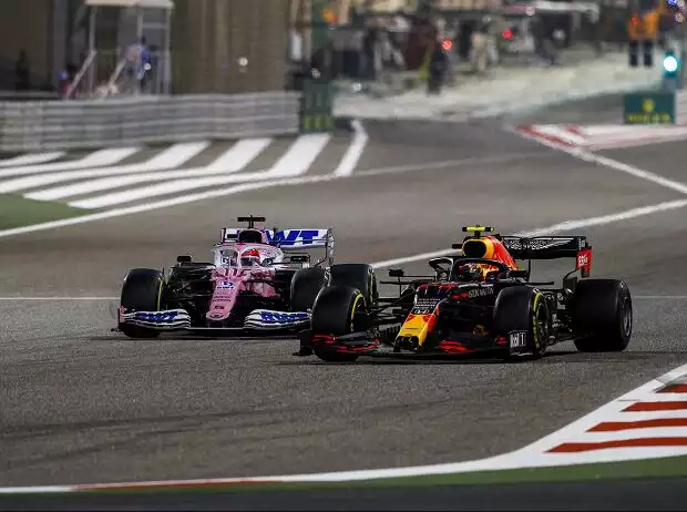 Alexander Albon, Sergio Perez Titel-Bild zur News: Alexander Albon, Sergio Perez