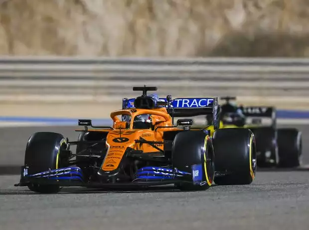 Titel-Bild zur News: Carlos Sainz, George Russell
