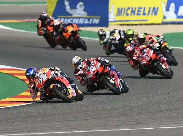 Titel-Bild zur News: Alex Marquez, Andrea Dovizioso