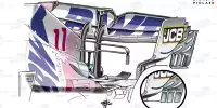 Racing Point RP20 Heckflügel, Piola