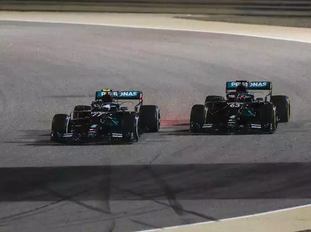 Valtteri Bottas, George Russell Titel-Bild zur News: Valtteri Bottas, George Russell