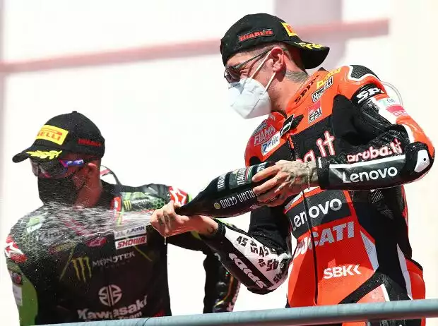 Titel-Bild zur News: Jonathan Rea, Scott Redding