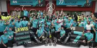 Bild zum Inhalt: Dank ans Team: Mercedes fährt in Abu Dhabi mit Speziallackierung