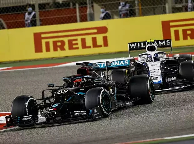 George Russell, Nicholas Latifi Titel-Bild zur News: George Russell, Nicholas Latifi