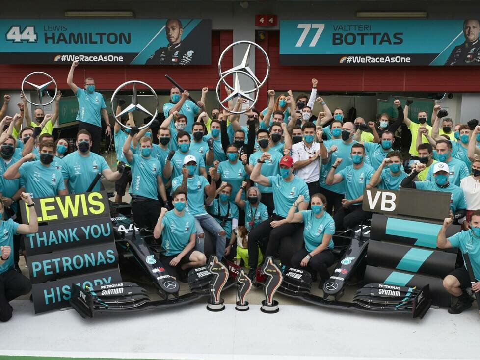 Lewis Hamilton, Valtteri Bottas, Toto Wolff