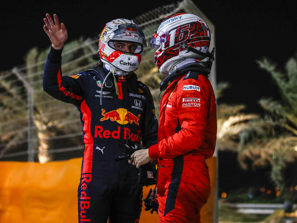 Max Verstappen, Charles Leclerc