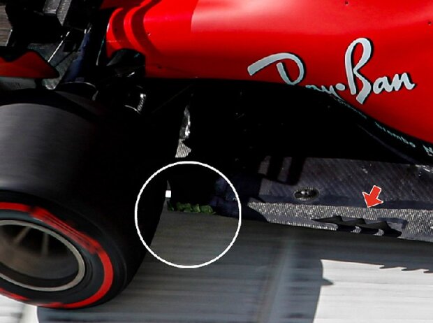 Ferrari SF1000, Unterboden 2021 Ferrari SF1000, Unterboden 2021