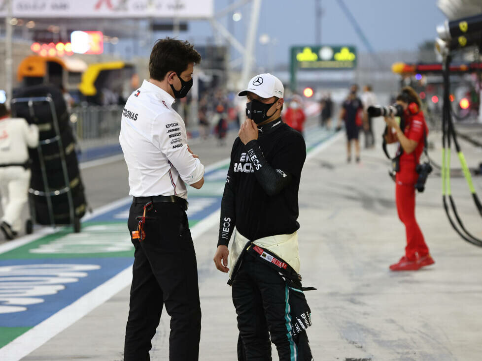 Toto Wolff, Valtteri Bottas