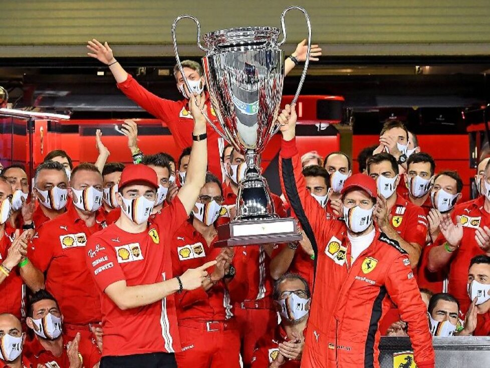 Charles Leclerc, Sebastian Vettel