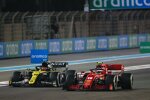 Charles Leclerc (Ferrari) und Esteban Ocon (Renault) 