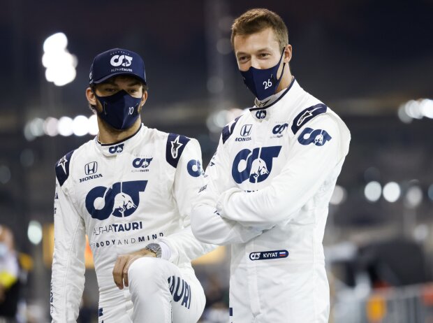 Pierre Gasly, Daniil Kwjat Pierre Gasly, Daniil Kwjat