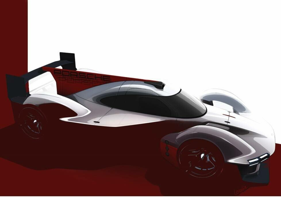 Porsche-LMDh-Projekt, Porsche LMDh, Rendering