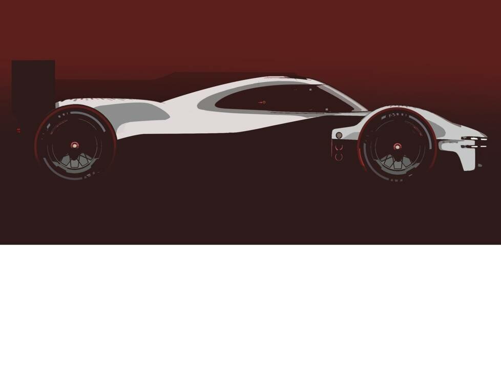 Porsche-LMDh-Projekt, Porsche LMDh, Rendering