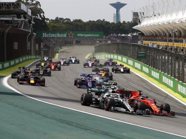 Lewis Hamilton, Sebastian Vettel, Valtteri Bottas, Alexander Albon, Pierre Gasly Lewis Hamilton, Sebastian Vettel, Valtteri Bottas, Alexander Albon, Pierre Gasly