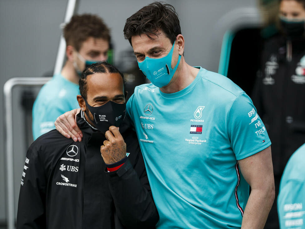 Lewis Hamilton, Toto Wolff