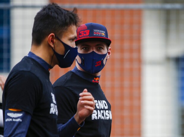 Alexander Albon, Max Verstappen Alexander Albon, Max Verstappen