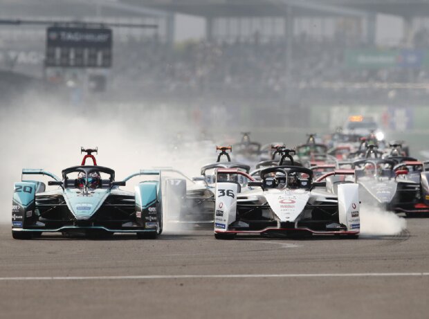 Start der Formel E in Mexiko-Stadt 2020 Start der Formel E in Mexiko-Stadt 2020