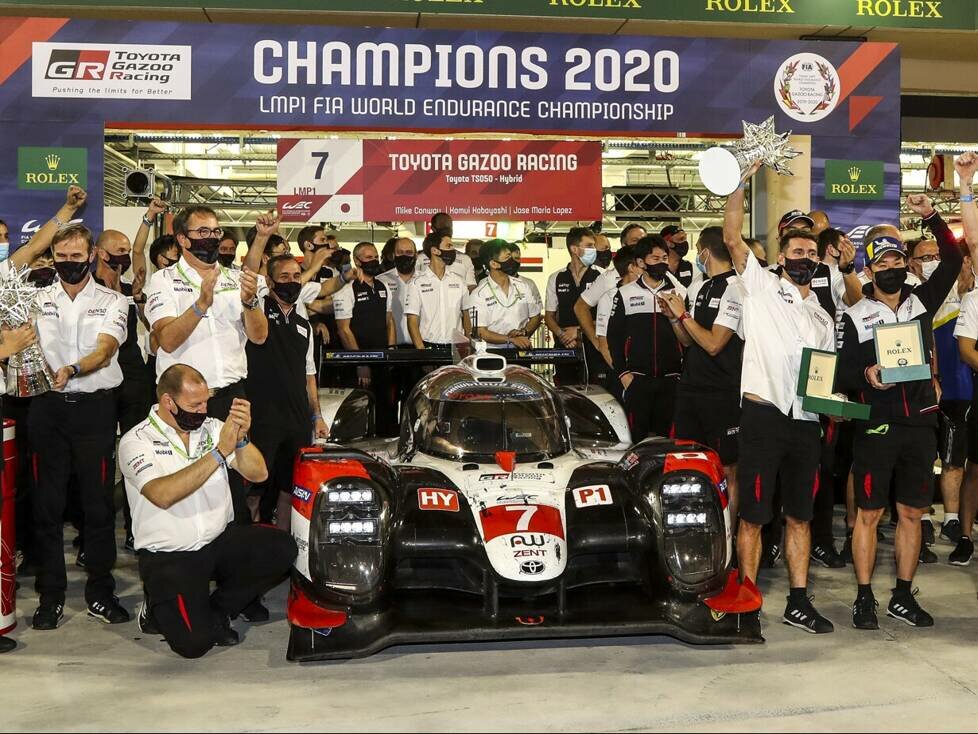 Gruppenfoto, Mike Conway, Kamui Kobayashi