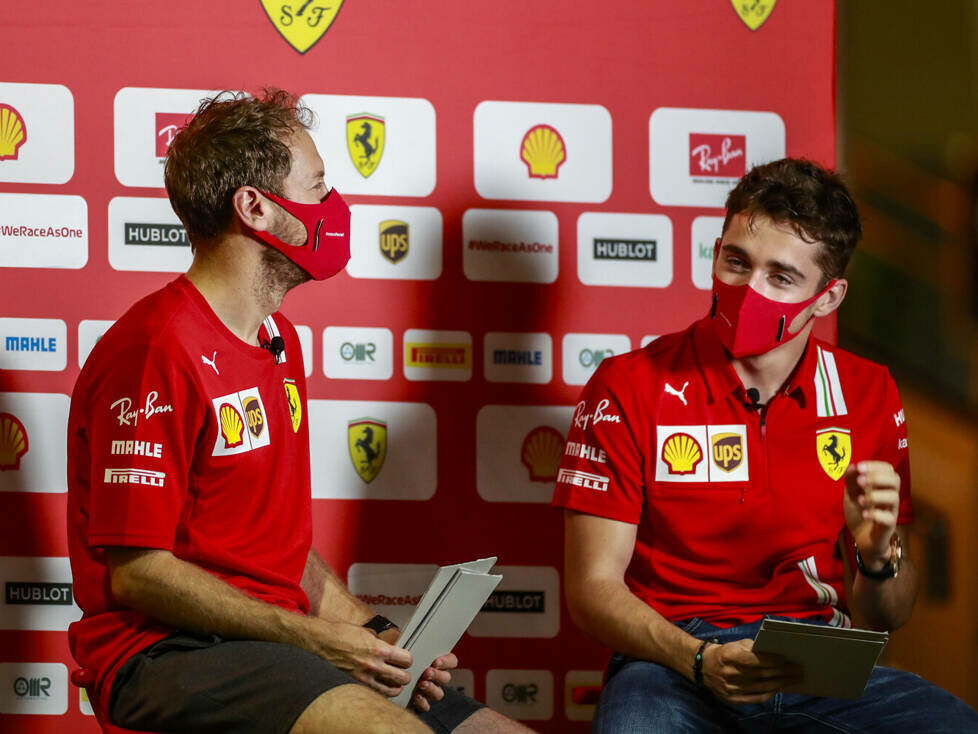 Sebastian Vettel, Charles Leclerc