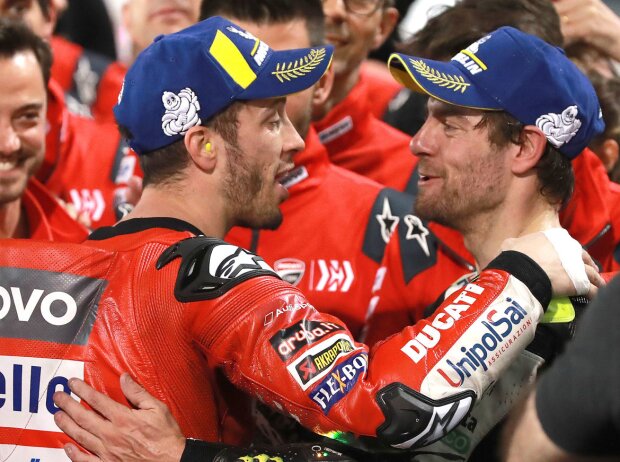 Andrea Dovizioso, Cal Crutchlow Andrea Dovizioso, Cal Crutchlow