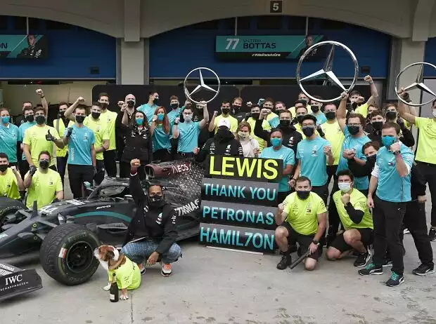 Lewis Hamilton, Valtteri Bottas Titel-Bild zur News: Lewis Hamilton, Valtteri Bottas