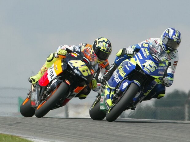 Sete Gibernau, Valentino Rossi