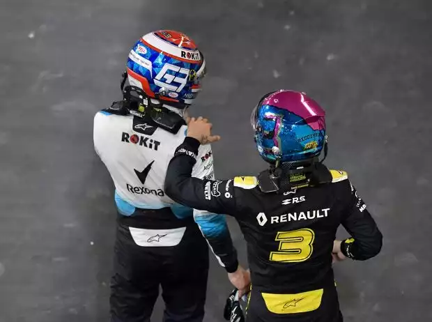 George Russell, Daniel Ricciardo Titel-Bild zur News: George Russell, Daniel Ricciardo
