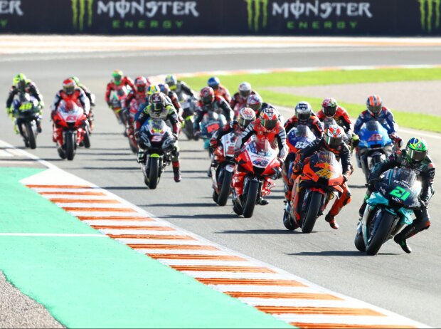 MotoGP Start in Valencia