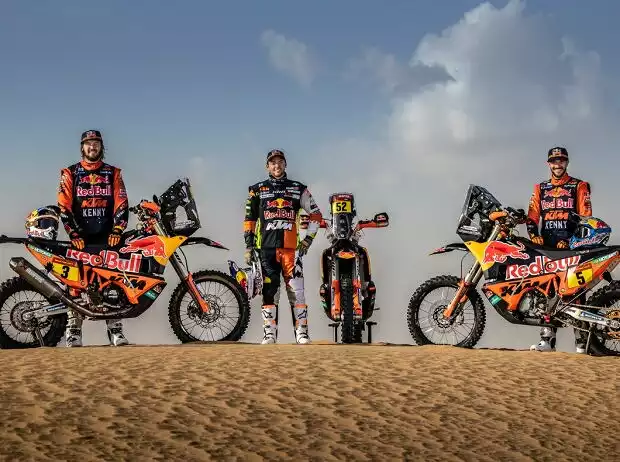 Toby Price, Matthias Walkner, Sam Sunderland Titel-Bild zur News: Toby Price, Matthias Walkner, Sam Sunderland